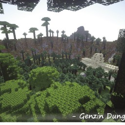 Minecraft-PE：跑酷地圖「Genzin Dungeon」試玩