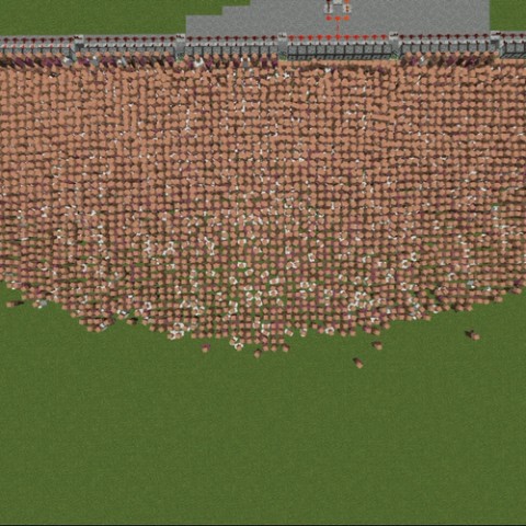 Minecraft流言終結測試：同時叫出十萬個村民會怎樣？