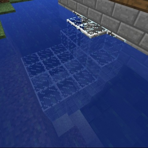 Minecraft：小雪的地下秘密基地13「海底通道下篇」