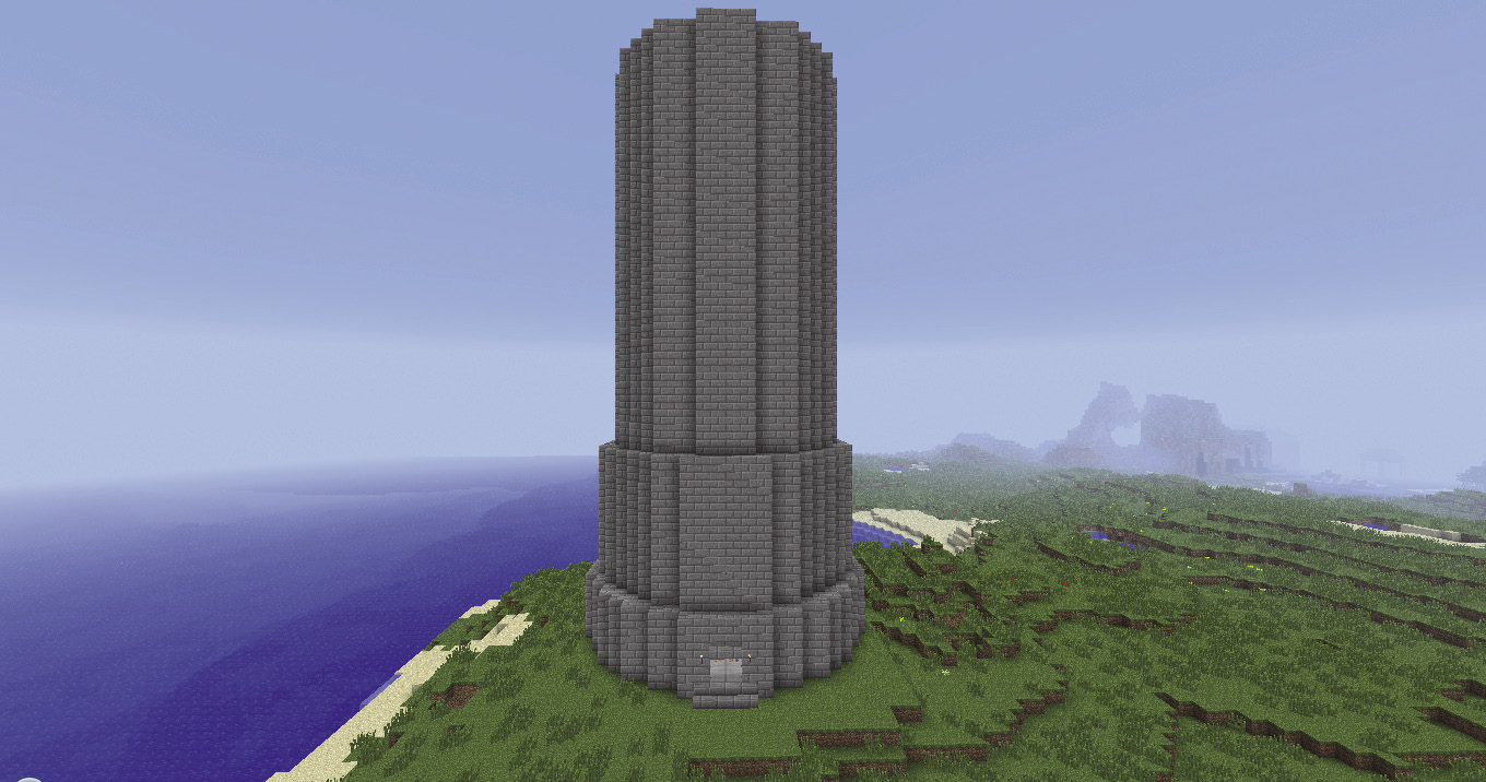 Minecraft-PE:建築進階教學(四)燈塔攻略 - 尖端未來菁英學院